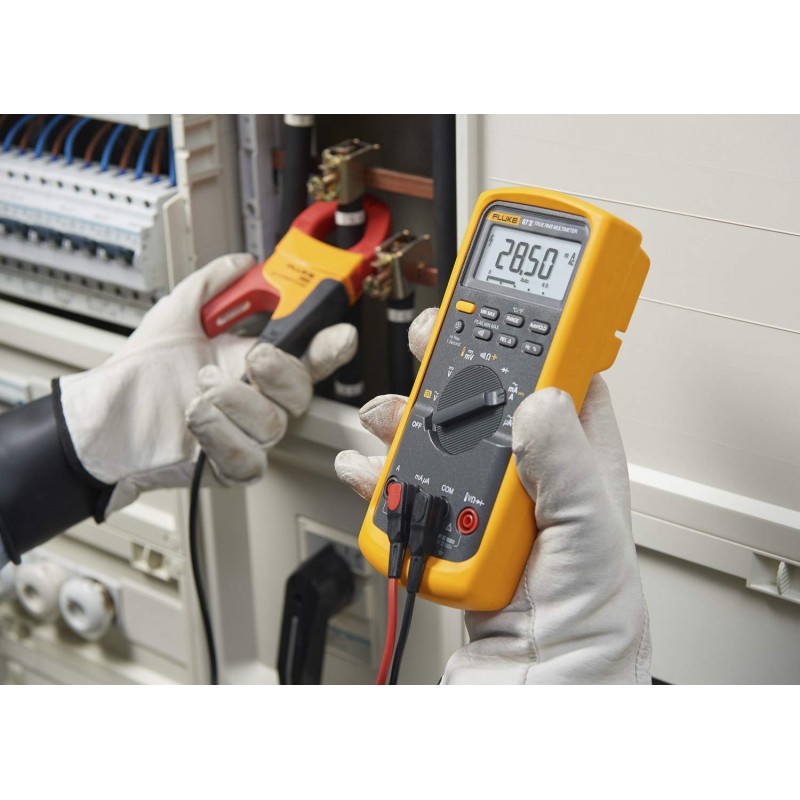 Fluke 87v Imsk Industrial Digital Multimeter With Fluke I400 Combo Kit 